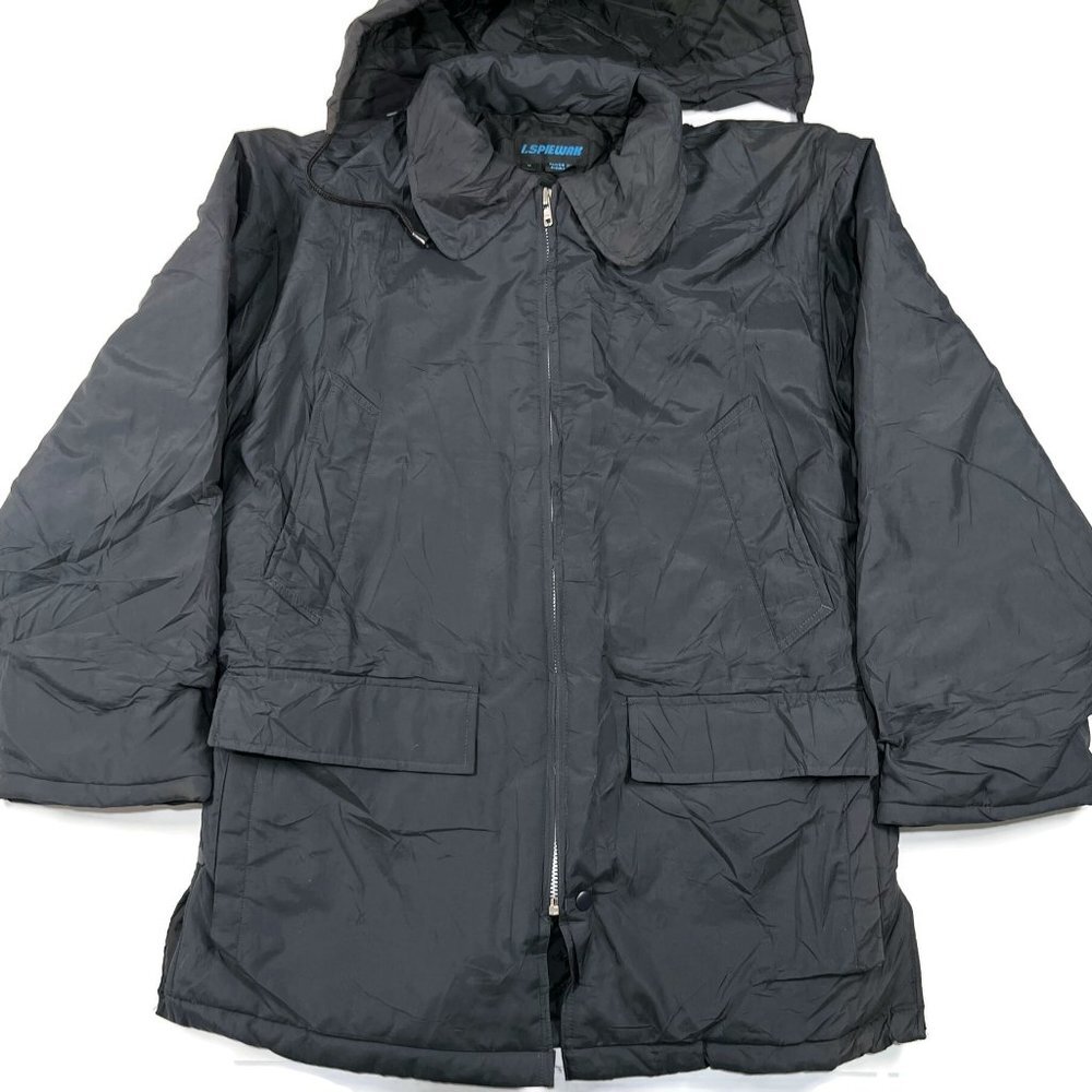 I. Spiewak Mens Small Hooded Jacket Nylon Parka